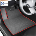 Top 5 Rubber Car Floor Mats for 2022 Tesla model 3 6 Autailors All-Weather Tesla Model 3 Floor Mats