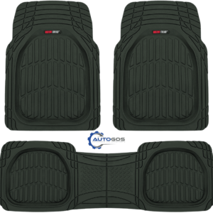 Top 5 Rubber Car Floor Mats for 2023 Lexus RX 4 Motor Trend 923-BK Black FlexTouch Contour Liners-Deep Dish Heavy Duty Rubber Floor Mats