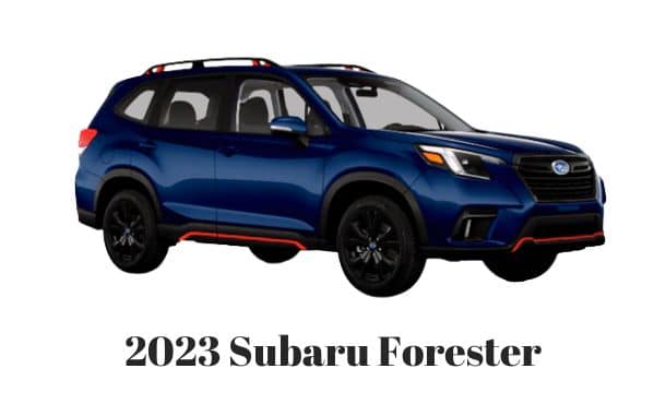 Design of 2023 subaru forester?