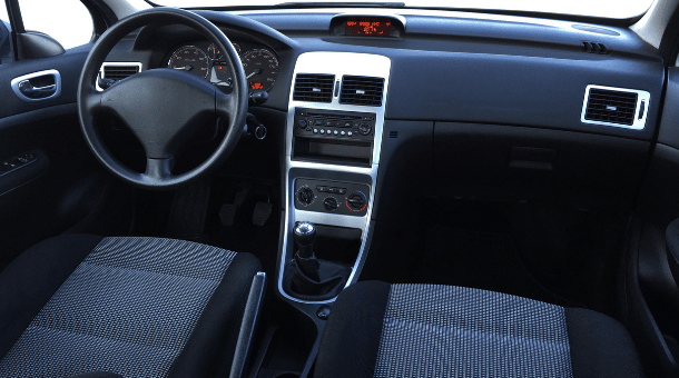 Interior of maserati grecale