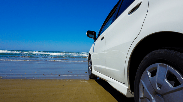 Tips for taking your car to the beach