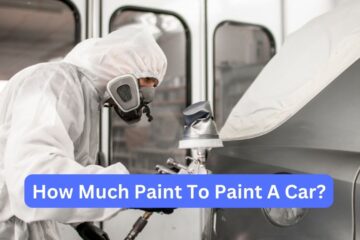 How much paint to paint a car