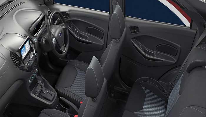 2021 Ford Figo at Interior
