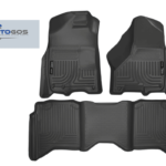 Husky Liners 98461 Black Weather Beater Front &Amp; 2Nd Seat Floor Liners