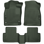Husky Liners 98461 Black Weatherbeater Front & 2nd Seat Floor Liners