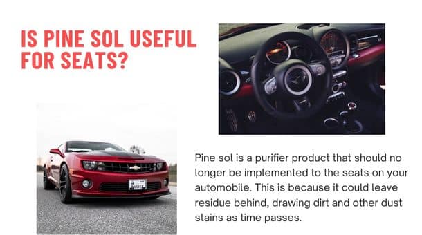 Is Pine Sol Useful For Seats?